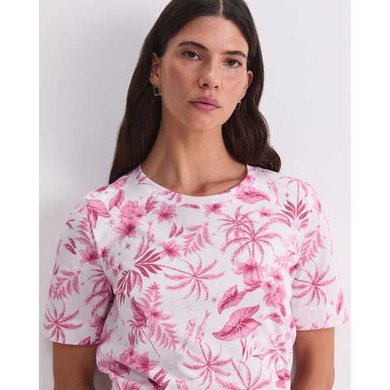 Sportscraft Palm Print Merc Tee image number 2